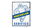 Preview: Blechschild "Michelin Service" - 40 x 30cm